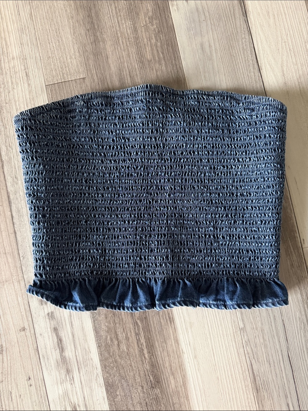 American Eagle Denim Tube Top